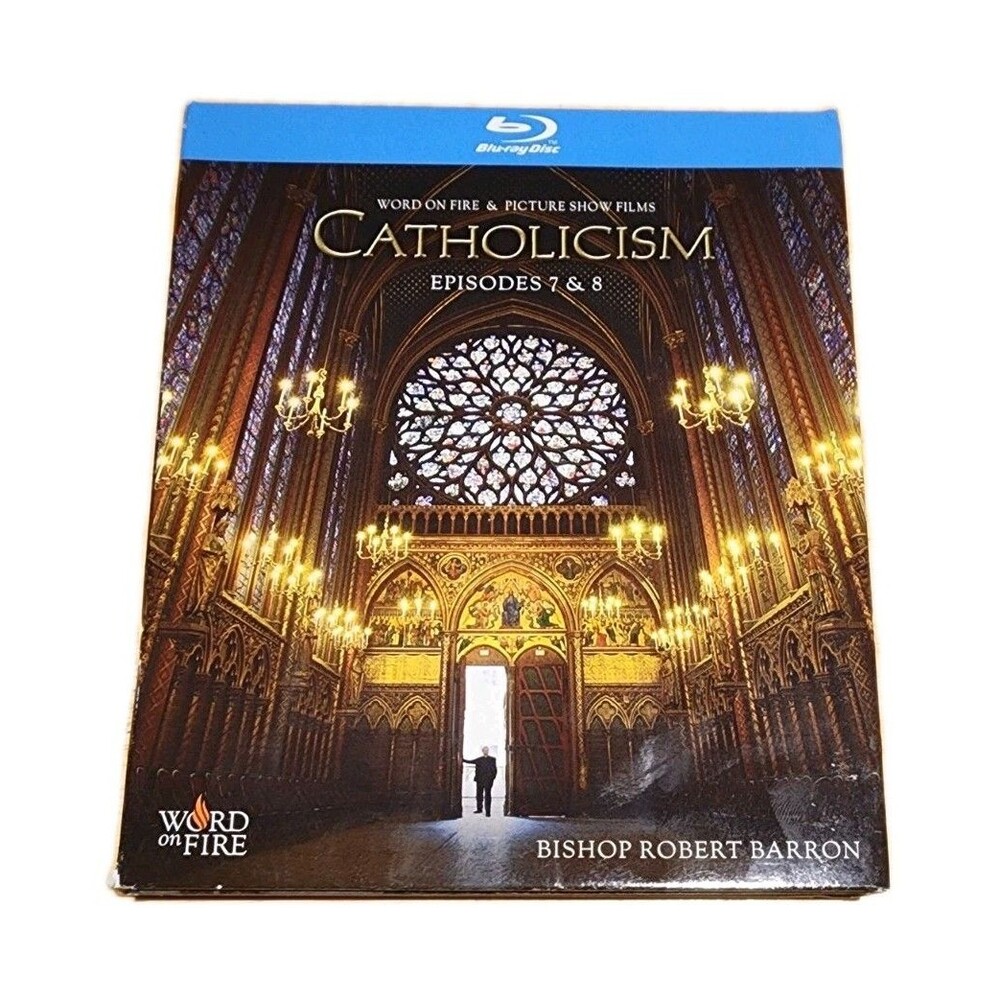 Catholicism Episodes 7 & 8 Blu-Ray Disc Word On Fire, Bishop Robert Barron, VG